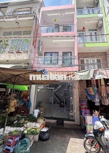 Nhà Ngay Chợ Hẻm Xe Hơi Nguyễn Thiện Thuật, Phường 3, Quận 3