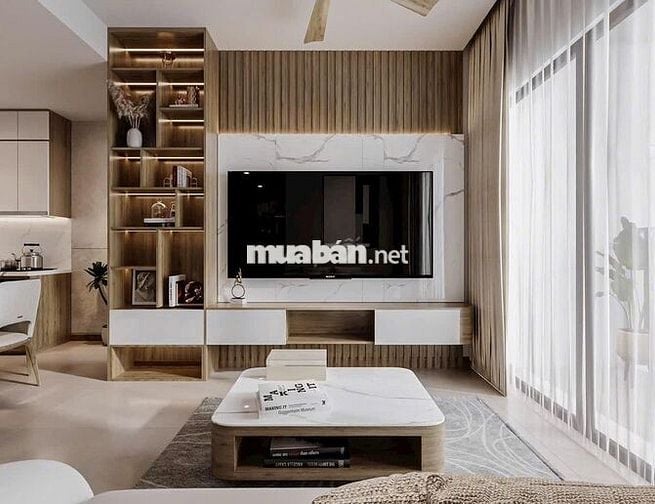 CHO THUÊ SUNRISE CITY 1PN 1WC 63m2 lầu cao view mát mẽ