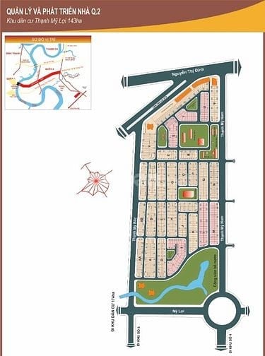 GIÁ BÁN 13.5 TỶ -  ĐẤT KHU 1 ( KHU 143 HA ) PHƯỜNG THẠNH MỸ LỢI