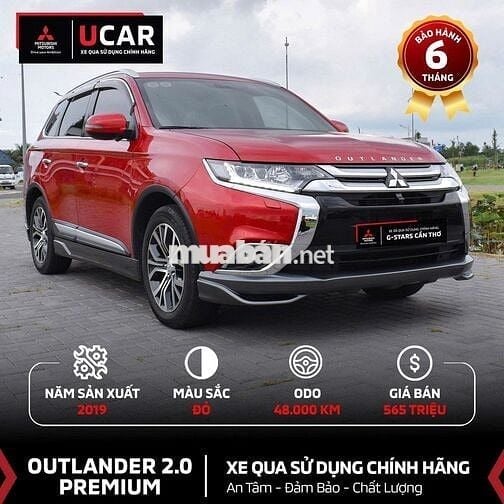 Mitsubishi Outlander 2019 2.0 Premium Đỏ