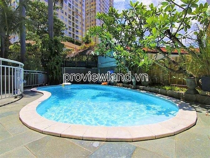 Bán biệt thự Thảo Điền khu Compound, 651m2 đất thổ cư, 3 tầng, hồ bơi