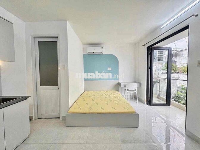 🔥CHO THUÊ CĂN STUDIO BAN CÔNG_FULL NỘI THẤT_GẦN NGÃ TƯ BẢY HIỀN