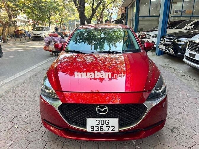 Mazda 2 2021 1.5AT Đỏ - 40000 km 1 Chủ Nhập Thái