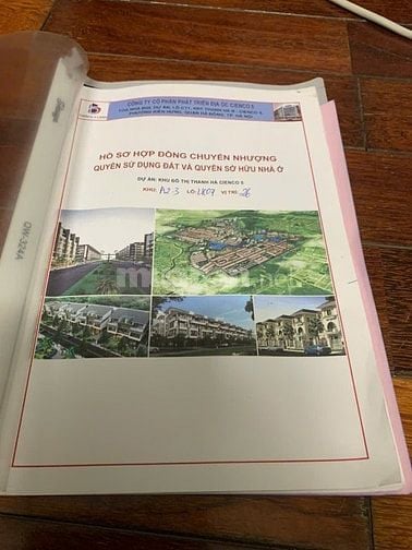 Chính chủ cần bán gấp lô liền kề khu đô thị Thanh Hà A2.3 LK07 - 26.