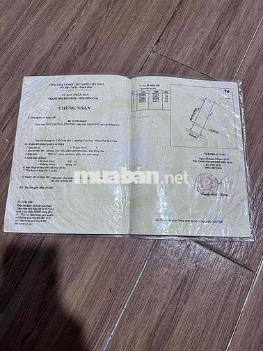 Bán Nhà Tam Hoà Ngay Xứ Bùi Đức