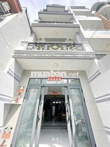 🛑 NHÀ 5 TẦNG (3.8x15m)– HẺM THẲNG 4m – BÙI MINH TRỰC, P.5