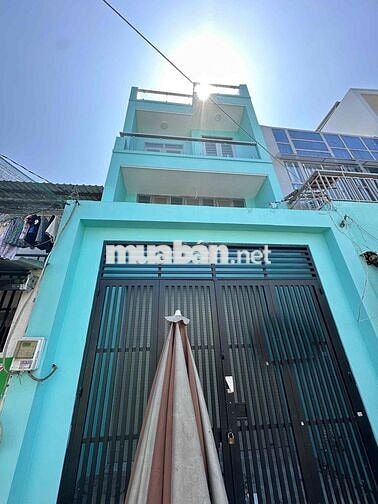 ✅NHÀ [ 4x 12] 3 lần 4PN,3WC,hẽm 6m thông,đường GÒ XOÀI ✅