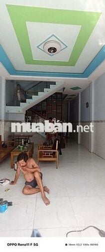 Nhà Thuê 4,5×12 lầu suốt có nội thất Gần chợ ấp 5 xã Vĩnh Lộc B bình c