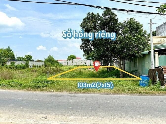 Bán đất103m² giá 1tỷ6 đường Đỗ Văn Dậy gần Chợ Hóc Môn Ngã Tư Tân Hiệp