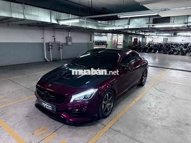 Mercedes-Benz CLA 2016 45 AMG 4MATIC Đỏ mận