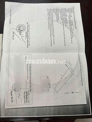 Bán đất vườn mặt tiền đường kênh thầy thuốc. DT 1101m2.