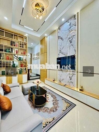 65M² 4Tầng BTCT Full Nội Thất -Hẻm Xe Hơi 4M - Gần CV Làng Hoa Gò Vấp