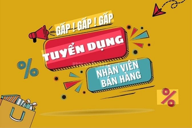 TUYỂN 02 LĐPT CHI NHÁNH Q11 KHÔNG YÊU CẦU KINH NGHIỆM