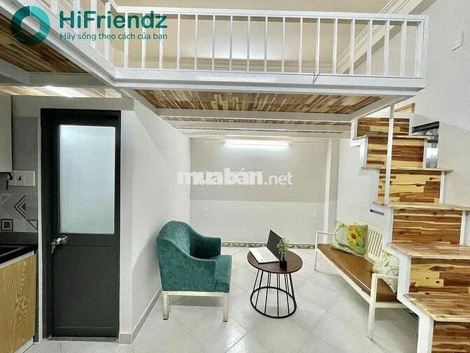 CĂN HỘ MINI CÓ GÁC FULL NỘI THẤT NGAY SÁT CÔNG VIÊN LÀNG HOA GÒ VẤP