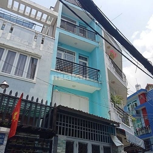 Hẻm 7m Đường Sơn Kỳ DT 3,2x14m 1 trệt + 2 lầu + sân thượng