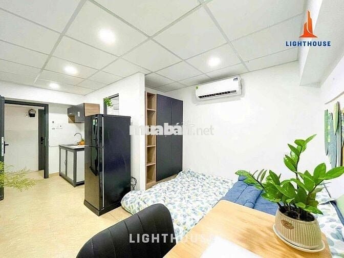 STUDIO BAN CÔNG FULL NỘI THẤT NGAY QUANG TRUNG - CHỢ HẠNH THÔNG TÂY