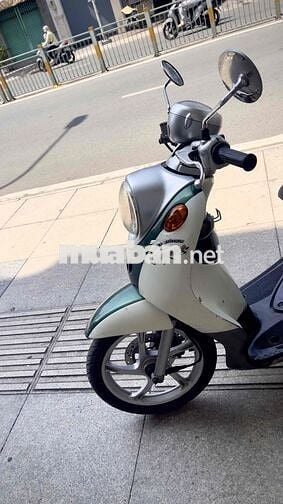 mio Claccio ghi đông trần xe thái  màu trắng xanh