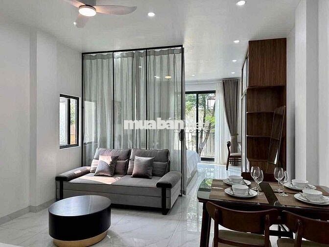 Cho Thuê Căn Hộ Tone Gỗ Ngay Gần Học Viện Hàng Không