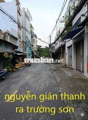 Nguyễn Giản Thanh Quận 10-Nhà 2 mặt ngay chợ thuốc cần bán
