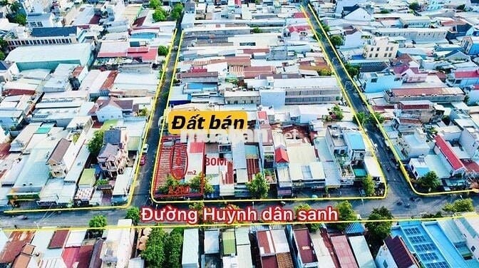 Cần bán góc 2 mặt tiền đường huỳnh dân sanh long bình