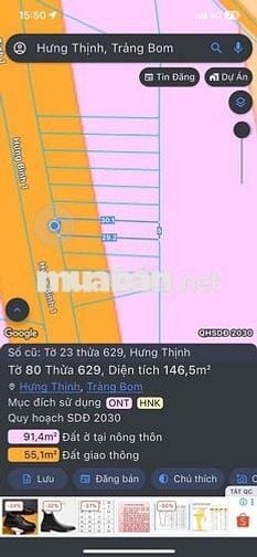 BÁN ĐẤT MT KINH DOANH GIÁP SÂN BAY LONG THÀNH