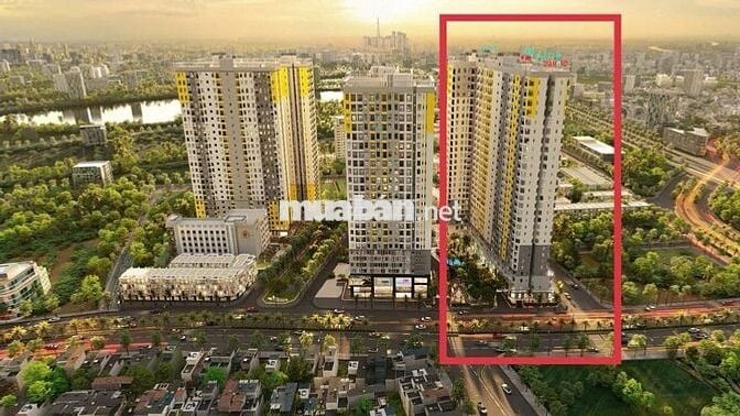 CĂN CUỐI CÙNG GIÁ TRỰC TIẾP CHỦ ĐẦU TƯ BCONS CITY 2 - 52m2 - view QL1K