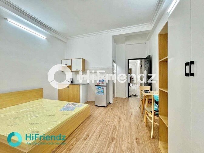 THUÊ STUDIO 29M2 CÓ SÂN SAU SIÊU THOÁNG MÁT FULL NỘI THẤT NGAY QUẬN 8