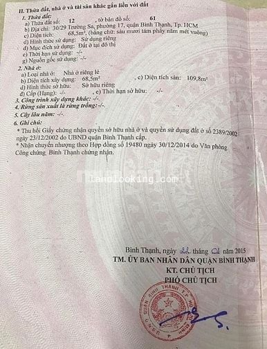 Bán nhà 30/29 Trường Sa, phường 17, Bình Thạnh(1trệt 1lửng)