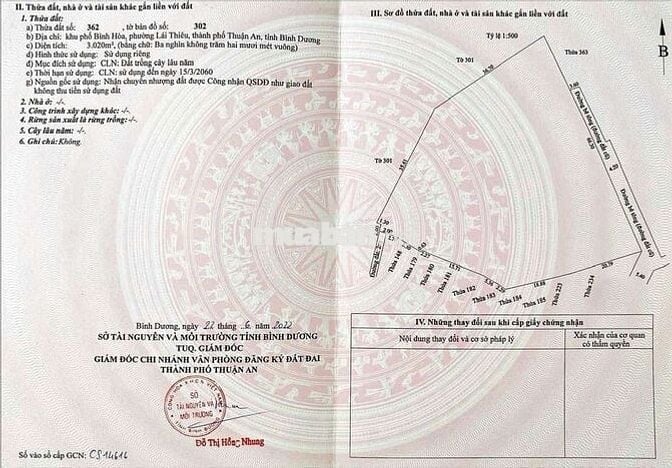 Bán đất 3463m² giá cực rẻ: 29 tỷ 400 triệu, ngay cổng Visip 1