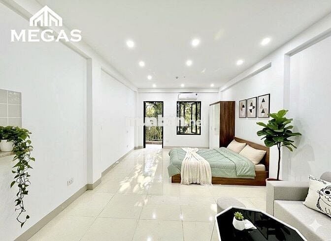 CHO THUÊ CĂN HỘ STUDIO MỚI BAN CÔNG CỬA SỔ NGAY HỌC VIỆN TÀI CHÍNH