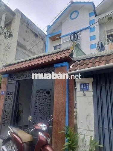 Nhà 1 lầu hẻm xe hơi thông 2 PN