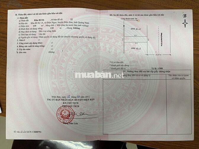 BÁN ĐẤT ĐƯỜNG 23m25 TRỊNH HOÀI ĐỨC – Cách ĐH Phan Châu Trinh chỉ 300m