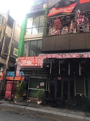 Cho thuê hẻm 3m(BG) Bùi Viện, P.Phạm Ngũ Lão, Q.1 giá 21.5tr