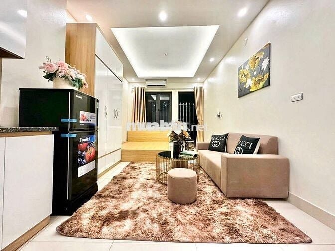 CHO THUÊ CĂN HỘ STUDIO FULL NỘI THẤT BAN CÔNG NGAY TẠI MỄ TRÌ THƯỢNG