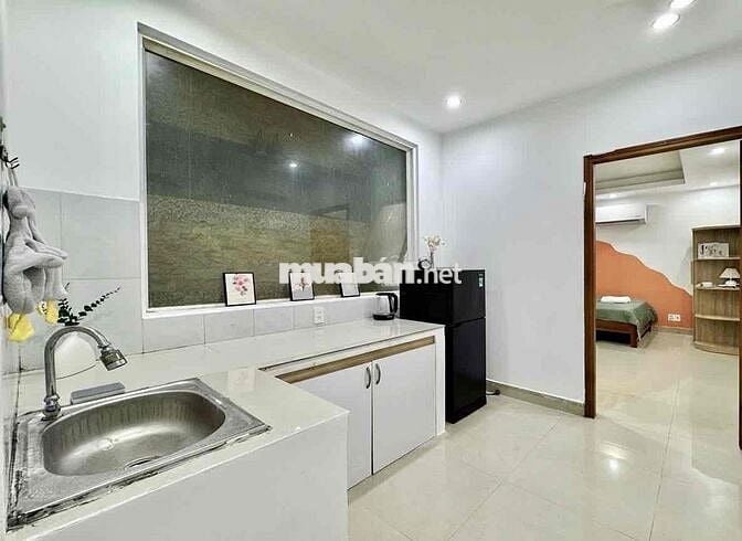 Phòng chính chủ full nội thất tách bếp cực rộng khu Nhà Ga T3 - ETOWN