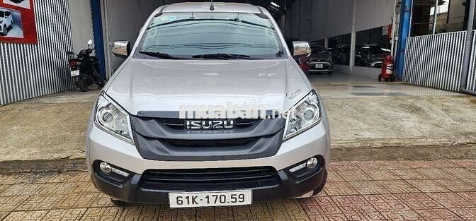 Isuzu Mu-X 2017 Số sàn Máy dầu Bạc