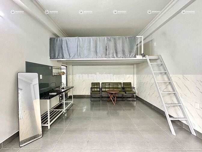 Duplex siêu rộng không giới hạn người ở ngay K300, chợ Hoàng Hoa Thám