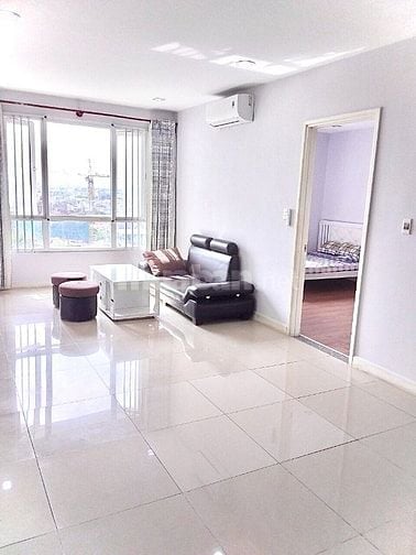 Chung cư  2PN- 90m2- 2WC đầy đủ nội thất, an ninh, không ngập nước, Q6