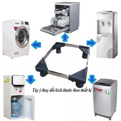 Chân kê Tủ lạnh - Máy giặt, Kệ máy giặt - sấy