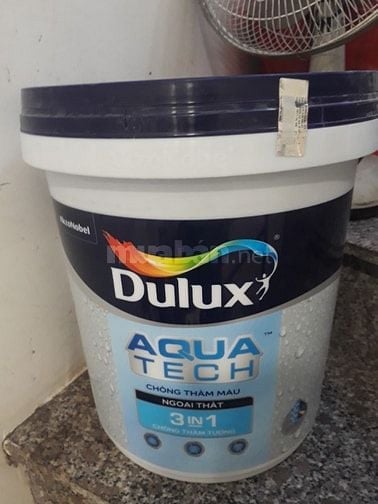Thanh lý giá mềm lại 1 thùng sơn cao cấp DuLux chính hãng 