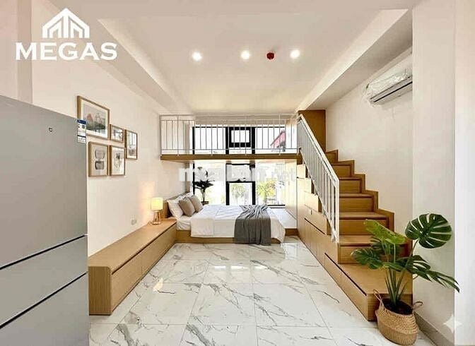 CĂN HỘ DUPLEX CỬA SỔ THOÁNG FULL ĐỒ NGAY ĐẠI SỨ QUÁN HÀN - XUÂN ĐỈNH