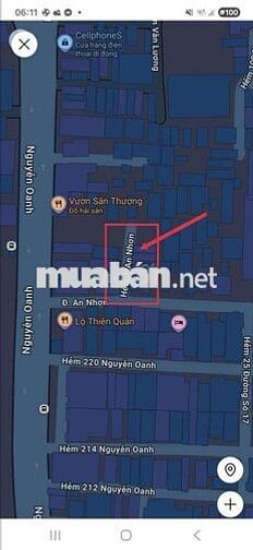 Cho thuê nhà hxh An Nhơn rộng, thoáng, sát mặt tiền Nguyễn Oanh