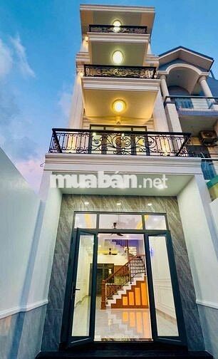 NHÀ MỚI ĐẸP 4 TẦNG, 4PN - HẺM XE TẢI CHẠY VI VU - TRƯỜNG THỌ, TĐ