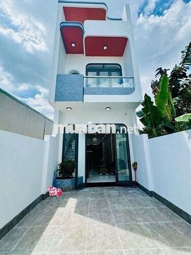 Bán nhà trệt lầu 3pn 2wc nhánh Dx006 Phú Mỹ