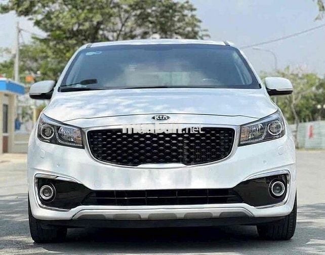 Kia Sedona 2017 Dầu 75.000km Trắng