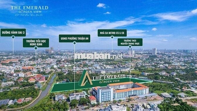 Căn Hộ Emerald Garden View Quốc Lộ 13 - Nguyễn Chí Thanh_40m2_83m2