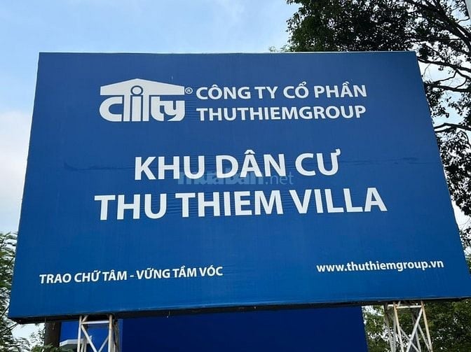 Bán đất biệt thự Thủ Thiêm Villa diện tích 10x23m giá 150tr/m2