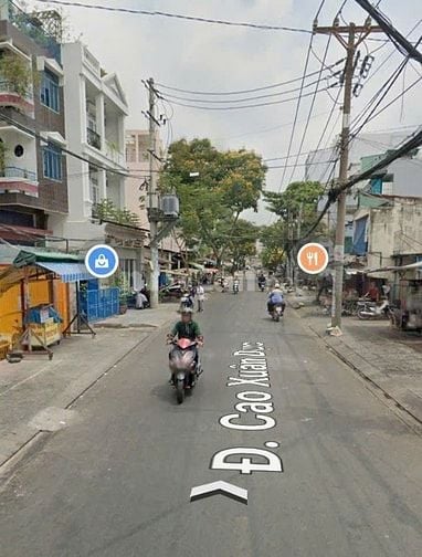 Cho thuê nhà mặt tiền Cao Xuân Dục, P.12, Q.8 giá 45tr