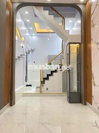 Nhà mới đẹp vào ở ngay.đường hồng bàng.F12.Q6.hẻm3m thông thoáng