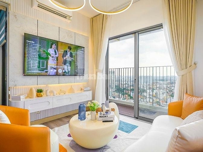 Căn hộ Masteri Thảo Điền bán gồm 2 phòng ngủ tầng cao view đẹp 64m2